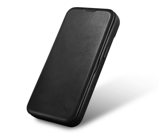 iCarer Premium Leather Folio Case Oil Wax do iPhone 14 Plus - 1201081 - zdjęcie 4